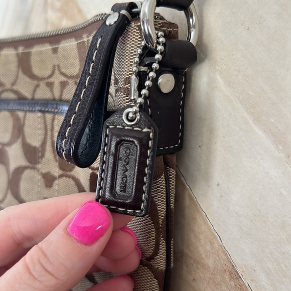 Coach Hampton Signature Swingpack Crossbody Bag Vintage Y2K - Picture 4 of 9